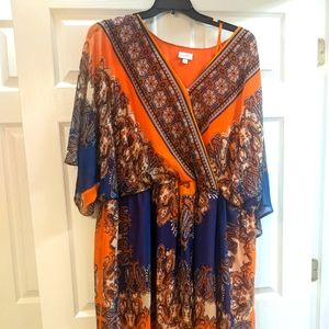 Avenue cold shoulder dress